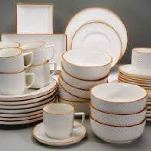 Porcelain 32 talik idishlar to'plami S008-32