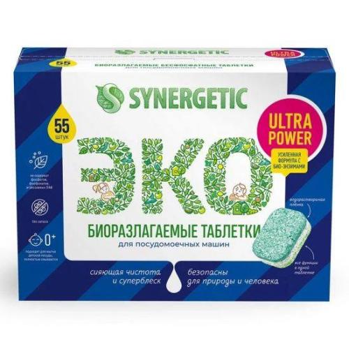 Synergetic tabletka posudamoyka uchun 55 dona