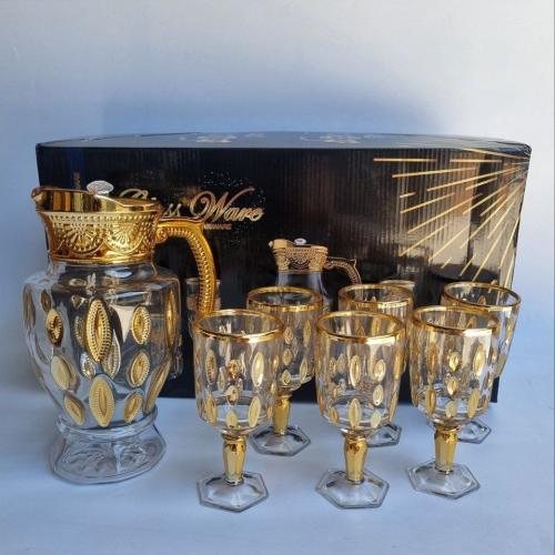 Glass Ware Grafin nabor