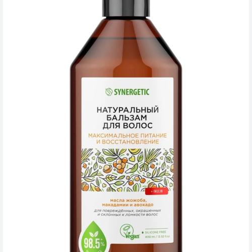 Synergetic soch uchun balzam (tiklovchi maslo jojoba) 400ml