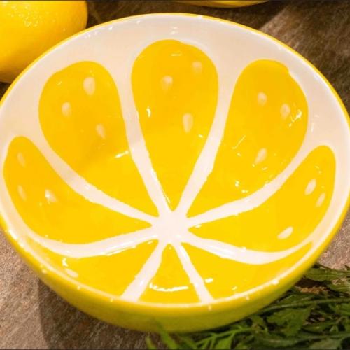 Limon shaklida salat idish CHAZ-006Y
