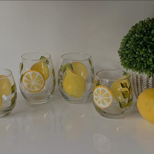 Bokal 6talik limonli
