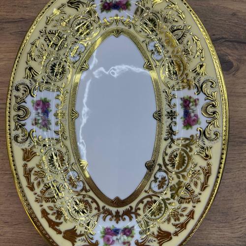 Elegant oval tarelka 8 sm