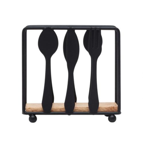 Qora metal bambukli