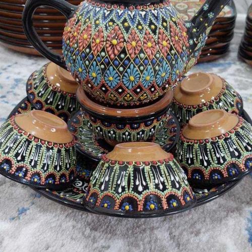 Naqshli oval tarelka