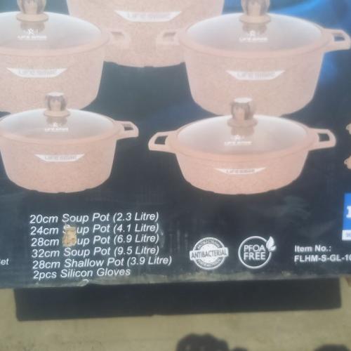 Life Smile qozon nabor FLHM-S-GL-10Beige 5talik