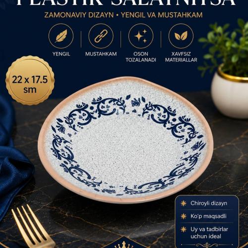Melamin salat uchun gullik XP-37-138