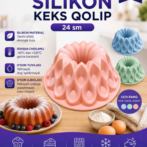 Silikon qolip keks uchun DB-17-49