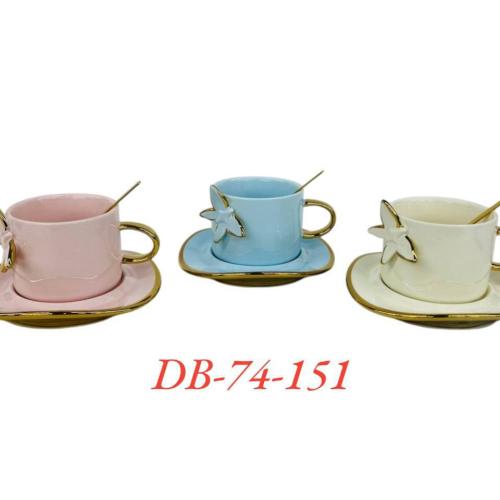 Chashka tarelkasi bilan DB-74-151