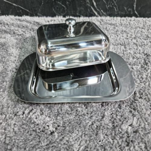Metal saryog' idish Butter Dish DB-3-4