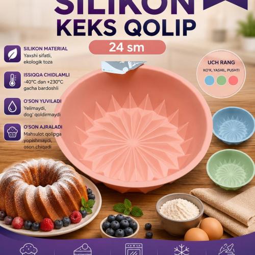Silikon keks qolip DB-17-50