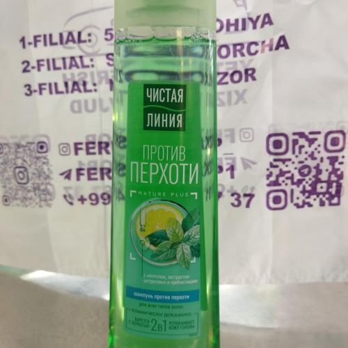 Chistoya Liniya shampun mentos 400ml