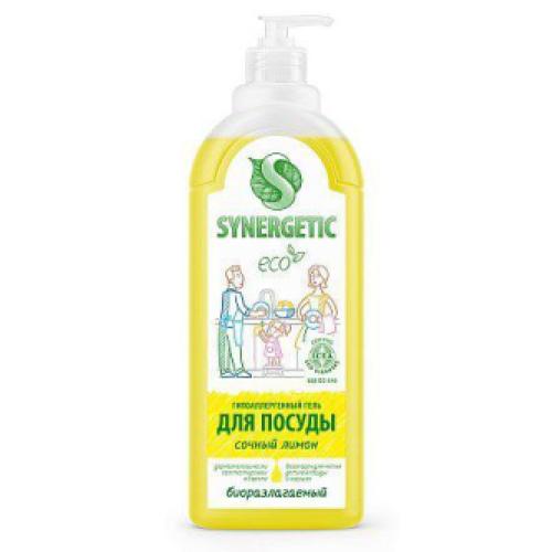 Synergetic idish yuvish geli (limon) 1 litr