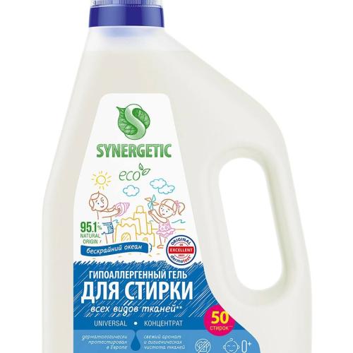 Synergetic gel kir uchun 1.5 litr (okean) 50 yuvish